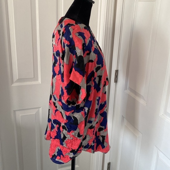 Flora Kung II New York Silk Vintage Blouse. - Picture 4 of 11